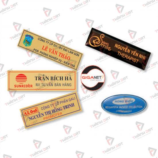 Thẻ tên nhôm
