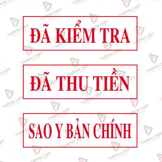 Mẫu dấu 